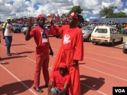 Some supporters at White City Stadium "dressed to kill".