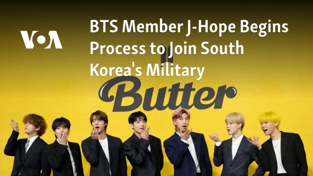 BTS artist j-hope begins military enlistment process