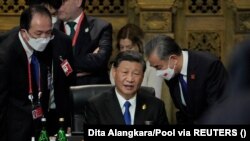 Китайський президент Сі Цзіньпін під час зустрічі керівників країн G20 в Індонезії 15 листопада 2022 р.