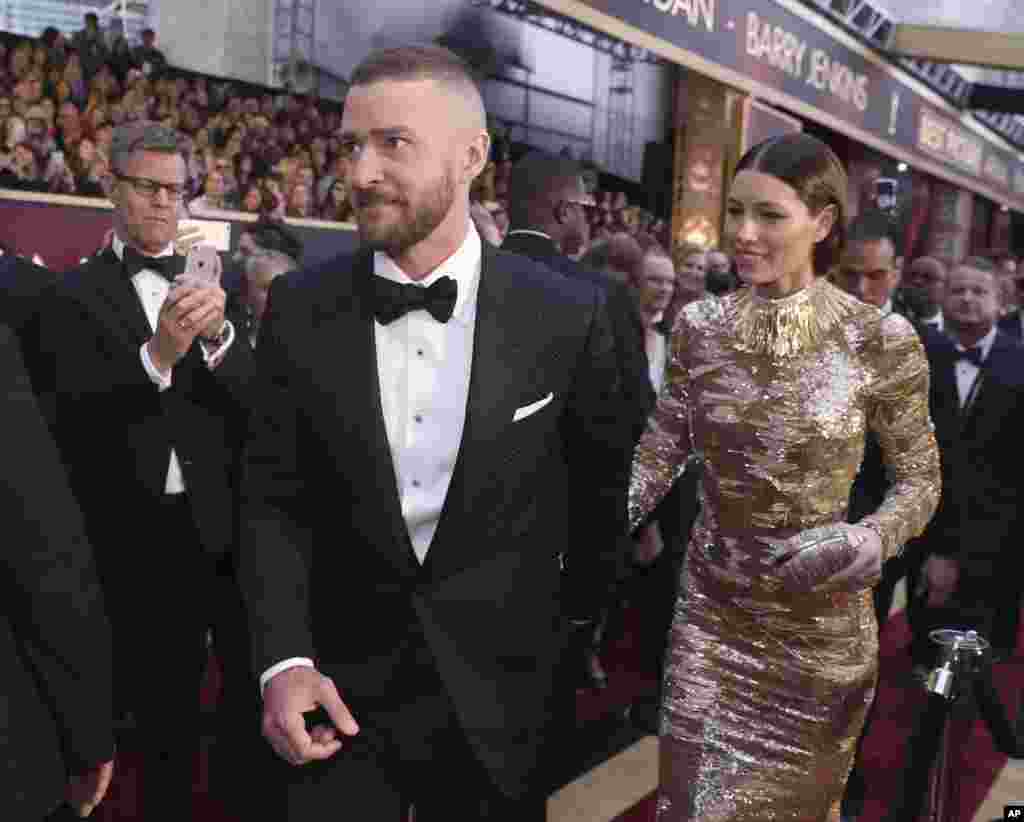 Justin Timberlake e Jessica Biel 