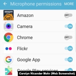 Android Microphone Permissions