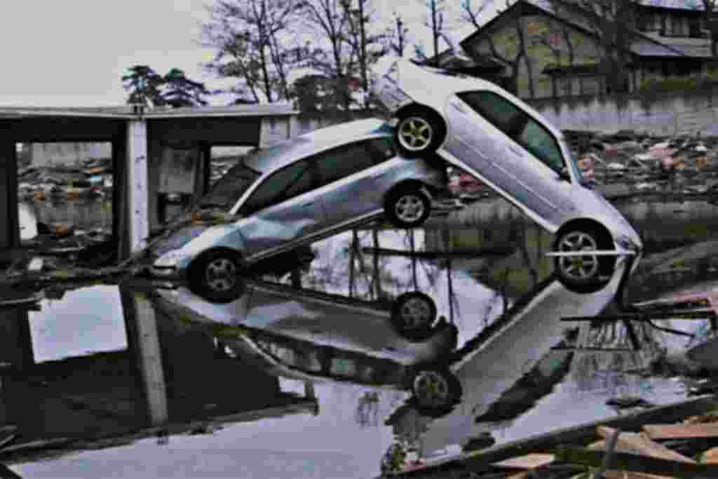The tsunami's aftermath affecting every facet of economic life in Japan