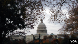 Capitol Hill in Washington, DC. (Diaa Bekheet/VOA).