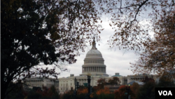 Capitol Hill in Washington, D.C. (Diaa Bekheet/VOA).