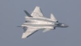 FILE - China's J-20 stealth fighter is pictured during an air show in Zhuhai, Guangdong province, China, Nov. 1, 2016. 