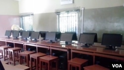 A computer lab at PrIme College in Kano, Nigeria. (VOA / I. Ahmed)
