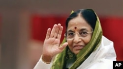 Indian President Prathiba Patil