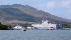 Tàu hải quân Pháp tham gia tập trận chung với Mỹ, Anh, Nhật ở căn cứ hải quân Guam hồi năm 2017