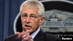 El líder del Pentágono Chuck Hagel pidió a los congresistas ofrecer estabilidad a la nación y no comprometer la seguridad nacional con su división.