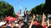 تیونس:سیاسی رہنما کے قتل کے خلاف مظاہرے اور ہڑتال