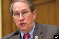 House Judiciary Committee Chairman Rep. Robert Goodlatte, R-Va. speaks on Capitol Hill in Washington, Nov. 19, 2015.