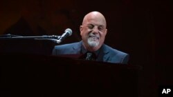 Musician Billy Joel performs during his 100th lifetime performance at Madison Square Garden in New York, July 18, 2018.