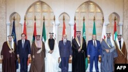 Oil ministers of the Organization of Arab Petroleum Exporting Countries (OAPEC) meeting in Kuwait City, Dec. 22, 2019.