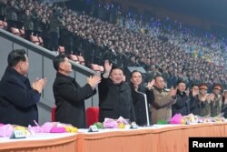 З'їзд Трудової партії КНДР, Пхеньян, 1 січня 2023. Фото: North Korea's Korean Central News Agency via REUTERS