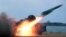 A handout picture released by the Syrian Arab News Agency on July 7, 2012, shows a missile being fired during a military excercise (AFP photo/ HO / SANA).