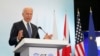 Tổng thống Joe Biden phát biểu tại cuộc họp báo sau khi tham dự hội nghị thượng đỉnh G-7, ngày 13 tháng 6 năm 2021.