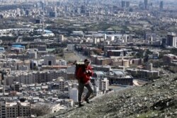 چشم انداز تهران از دامنه‌های البرز
