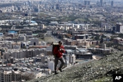 چشم انداز تهران از دامنه‌های البرز
