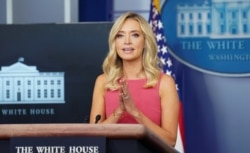 Kayleigh McEnany, portavoz de la Casa Blanca.