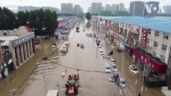 河南水灾蔓延 居民急盼救助