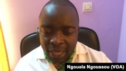 Dr Eric Ndayi Shimiye, réfugies rwandais à Brazzaville. (VOA/ Ngouela Ngoussou)