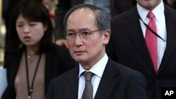 Đại sứ Nhật Bản tại Hàn Quốc Yasumasa Nagamine, 6/1/2017. 