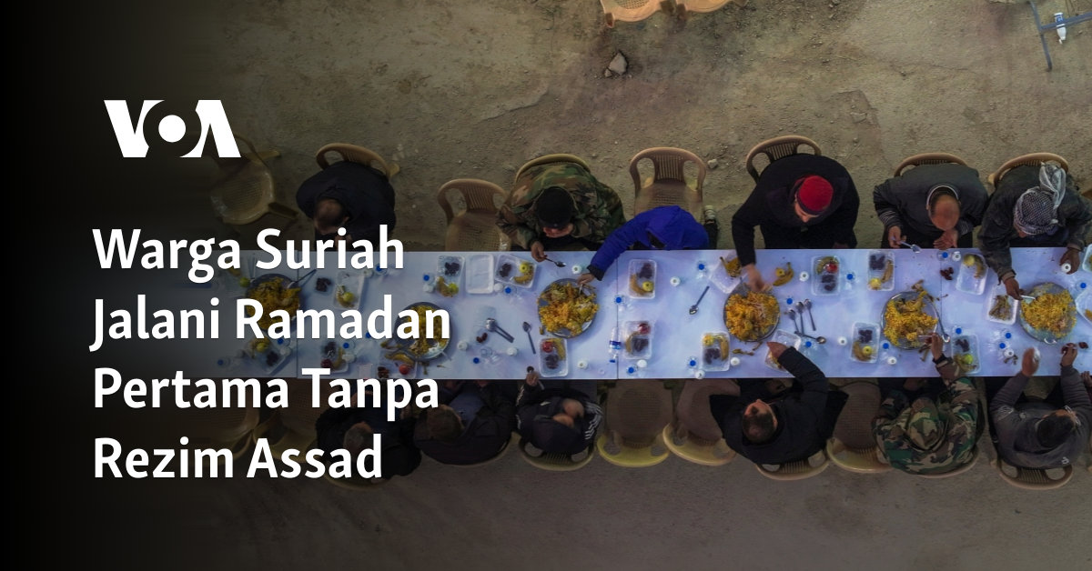 Warga Suriah Jalani Ramadan Pertama Tanpa Rezim Assad