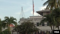 US embassy in Phnom Penh, Cambodia