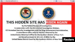 Alleged homepage to Silk Road 2.0, successor website to Silk Road, in a screenshot labelled Exhibit A from a U.S. Department of Justice criminal complaint filed against Blake Benthall, Nov. 6, 2014.