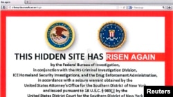 Alleged homepage to Silk Road 2.0, successor website to Silk Road, in a screenshot labelled Exhibit A from a U.S. Department of Justice criminal complaint filed against Blake Benthall, Nov. 6, 2014.