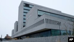 Markas besar kepolisian Uni Eropa atau Europol di Den Haag, Belanda (foto: ilustrasi).