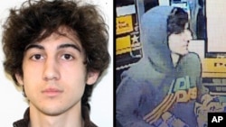 미국 FBI가 공개한 보스턴 테러 용의자 조하르 차르네프의 사진들.