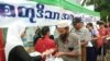 ရန်ကုန်မြို့လယ်က ဝါဖြေစုပေါင်းအလှူပွဲ