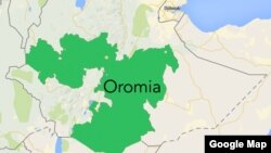 Oromia map