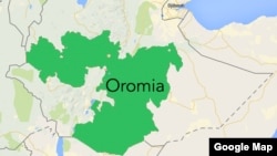 Oromia map