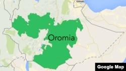 Oromia map