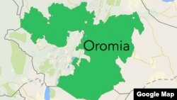 Oromia map