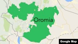 Oromia map