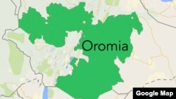 Oromia map
