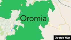 Oromia map