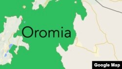 Oromia map