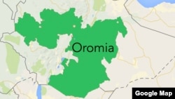 Oromia map