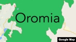 Oromia map