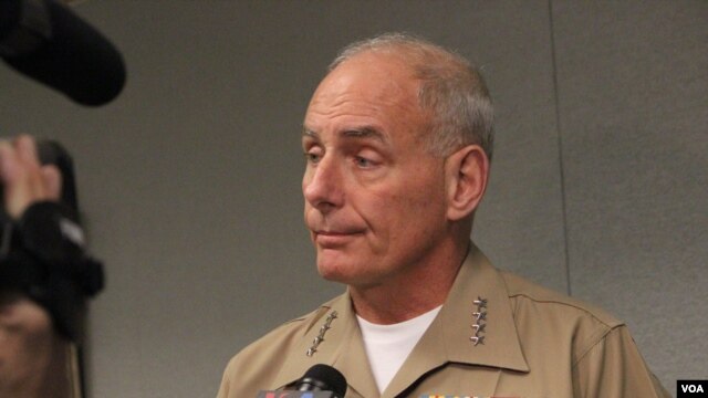 El general de la Armada, John Kelly asumió la dirección del Comando Sur de Estados Unidos en noviembre de 2012.