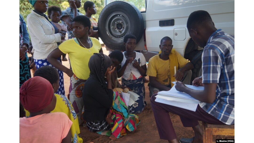 The mobile clinic was initially intended for children only, but because of broader medical needs in evacuation camps, it has been been treating adults as well.
