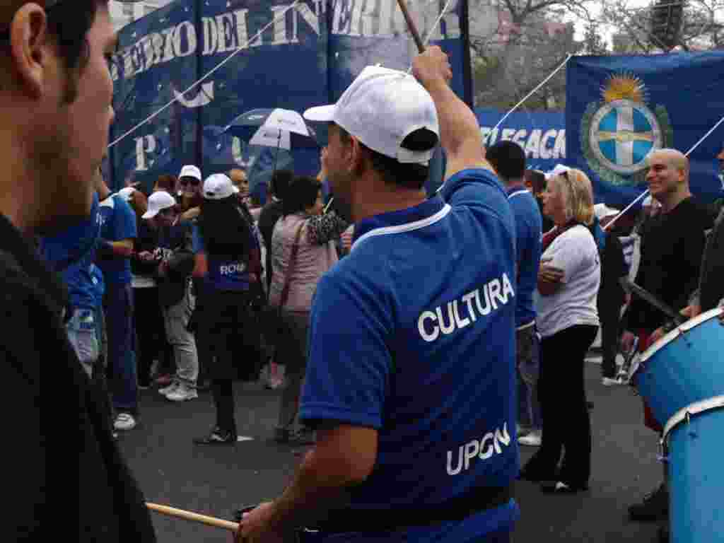 Celebración del Día del Trabajador en Buenos Aires, Argentina.