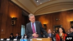 Ambassador Robert Ford appears before a committee hearing on his nomination to be ambassador to Syria in Washington, DC, 16 Mar, 2010. (file)