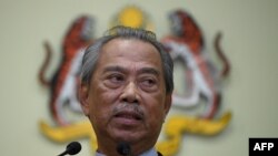 PM Malaysia Muhyiddin Yassin di kantor Perdana Menteri di Putrajaya, Malaysia, 9 Maret 2020. (Foto: dok).