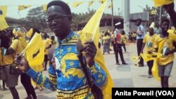 Opposition voters from Angola's CASA-CE party gather in the capital, Luanda, ahead of the nation's historic poll: the first in decades without longtime President Jose Eduardo dos Santos on the ballot.