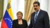 Venezuela: Bachelet firma memorando de entendimiento sobre DD.HH. con Maduro